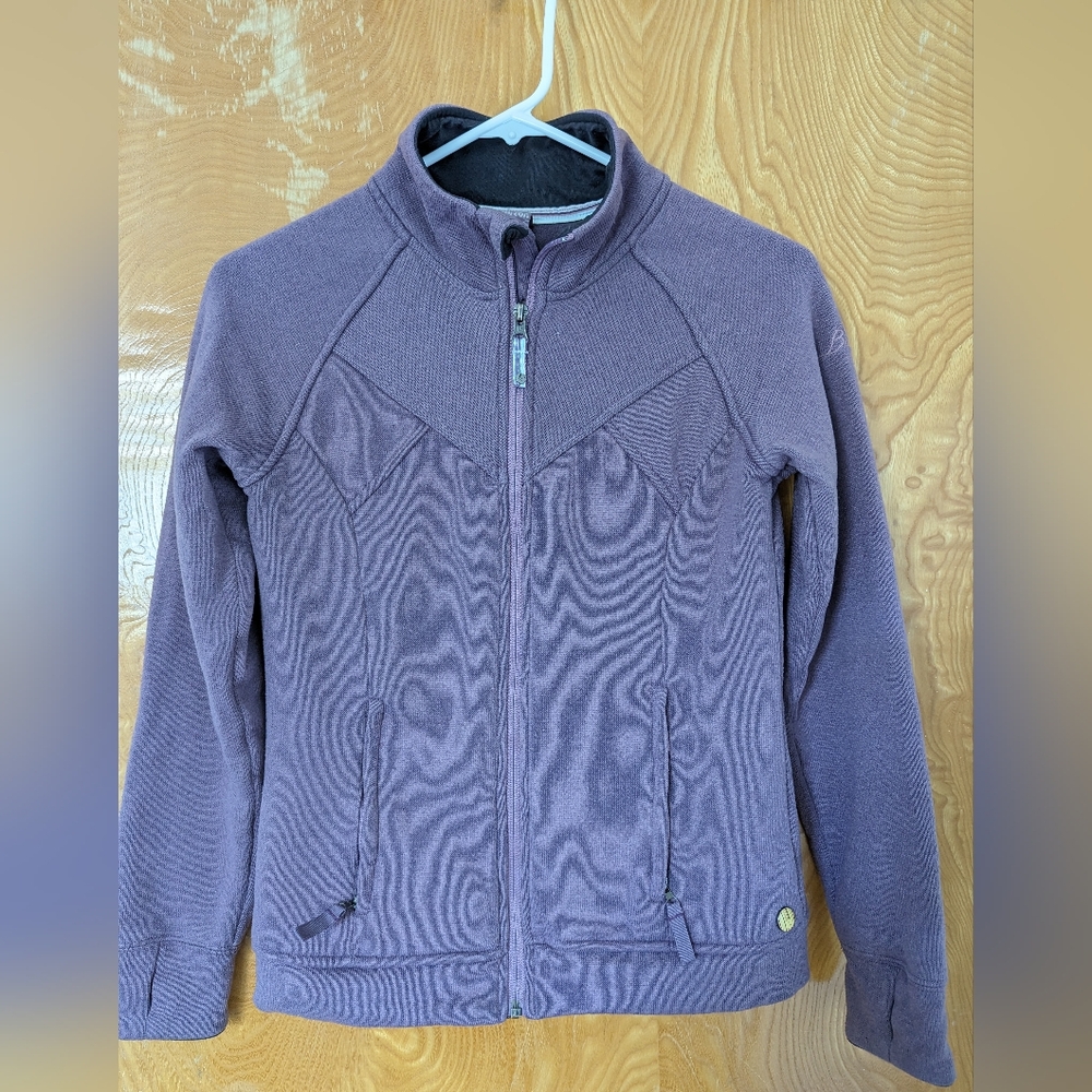 Purple Full-Zip Jacket